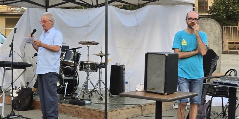 L’intervento del Provveditore Pietro Margheri e, a destra, Stefano Lombardi.