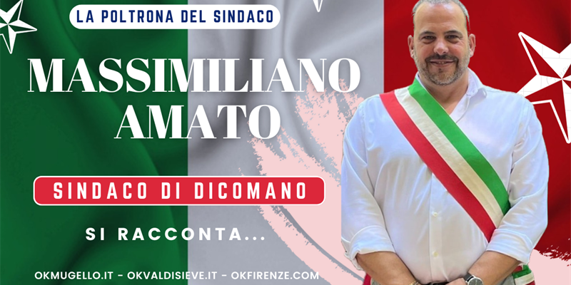 Massimiliano Amato: primo cittadino di Dicomano tra sfide e obiettivi per il futuro