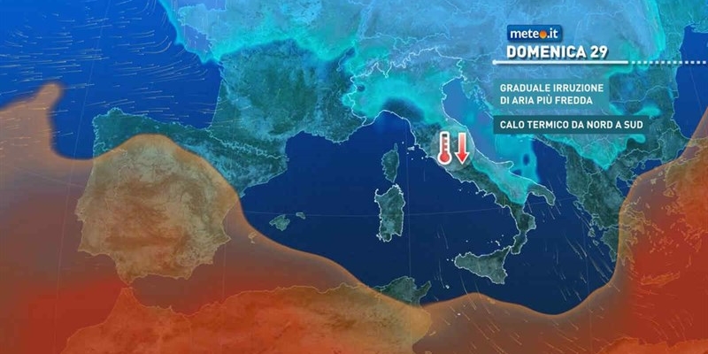 evoluzione meteo