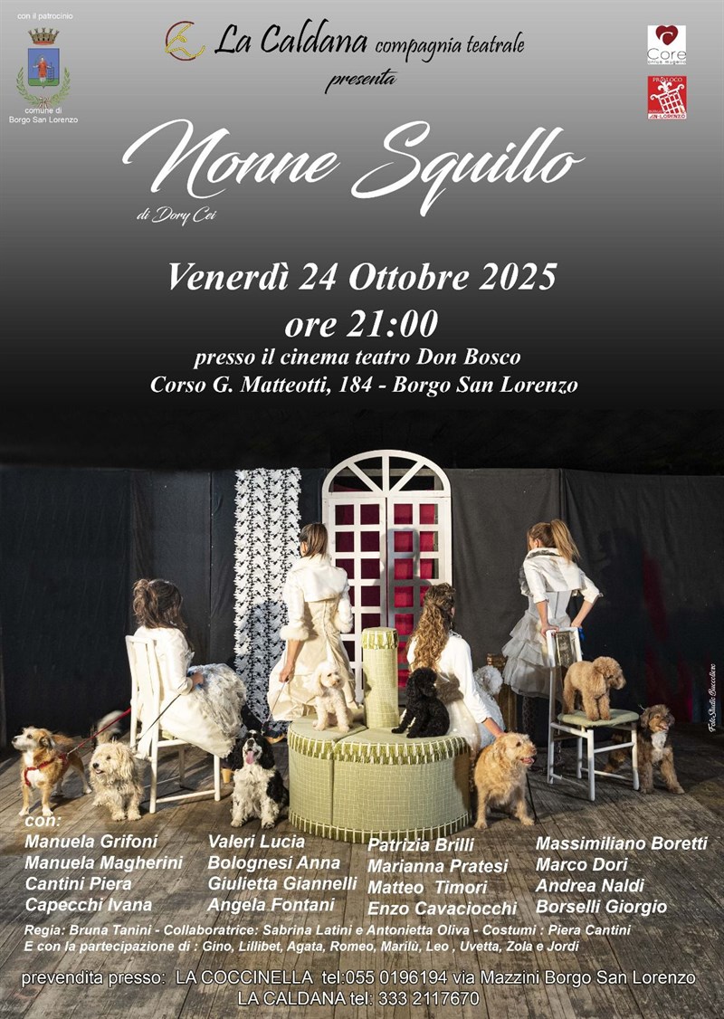 La locandina della “Caldana”