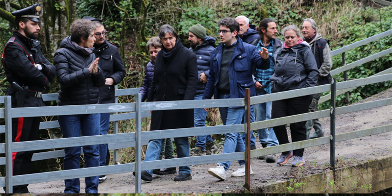 il sopralluogo sul Rovigo