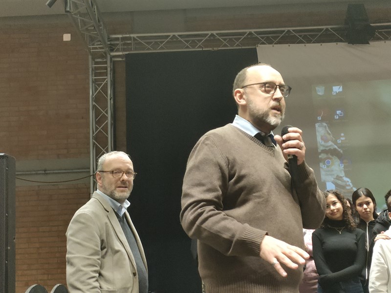 Il saluto finale dei dirigenti del “Chino Chini” 