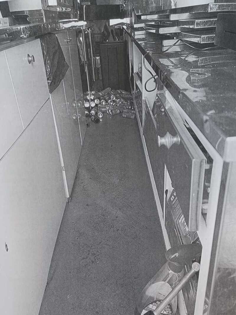 il furgone forzato e i danni