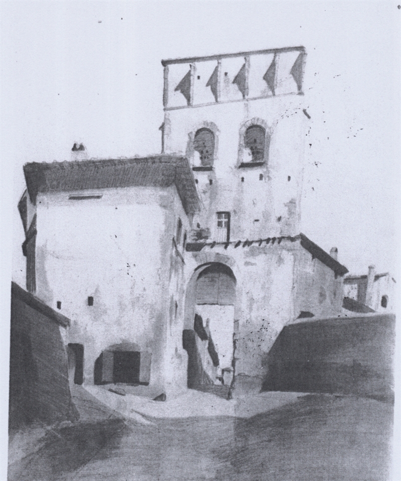 Vicchio di Mugello (1851). Porta di Ponente