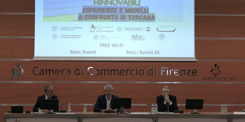 La presentazione alla Camera di Commercio di Firenze