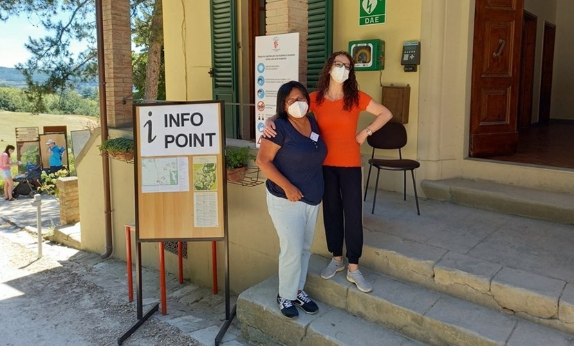 Info point al Parco di Pratolino