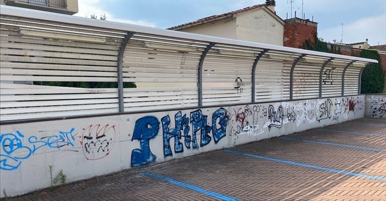 parcheggio di via Gramsci