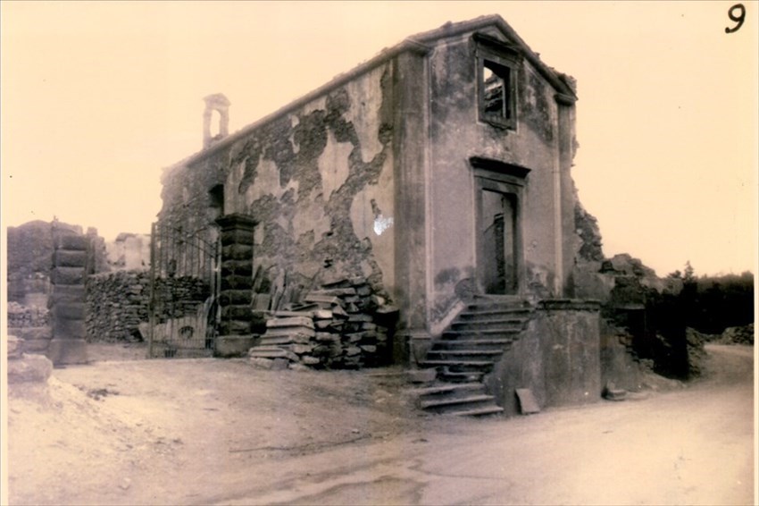 L’oratorio di San Giuseppe a Ronta; furono 30 le vittime civili della frazione borghigiana.