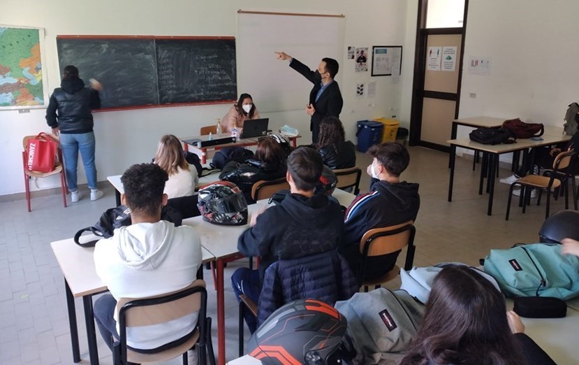 I ragazzi a lezione di impresa