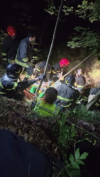 Le foto dei soccorsi