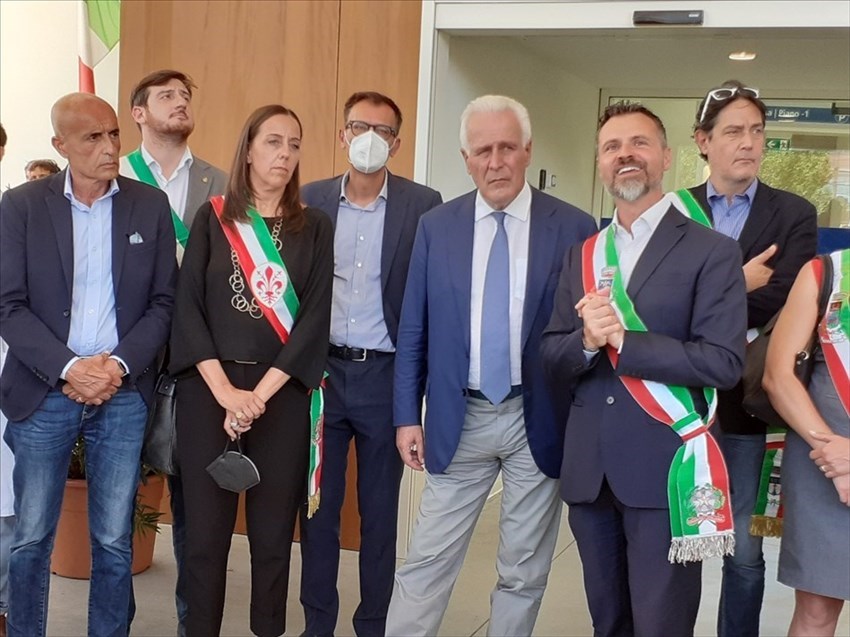 l'inaugurazione de nuovo ingresso del Santa Maria Annunziata