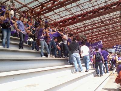 La Fiorentina pareggia 2-2 a Cesena. Le foto del Ciclone Viola