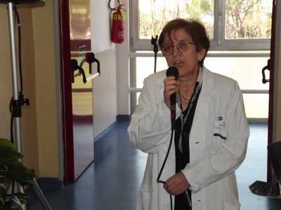 Festa e Coro dei Bambini. Borgo inaugura la nuova Oncologia. E Bruna sorride ancora....