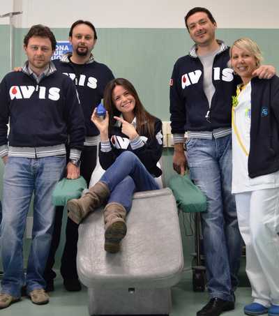 La Borghigiana Eleonora Cortini, professoressa de 'L'Eredità' testimonial di Avis Mugello. Foto...