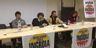 Borgo. Presentati i candidati di 'Rivoluzione Civile'