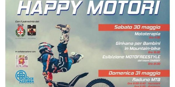 Happy Motori. A Pontassieve due ruote e solidarietà. Il 30 e 31, info