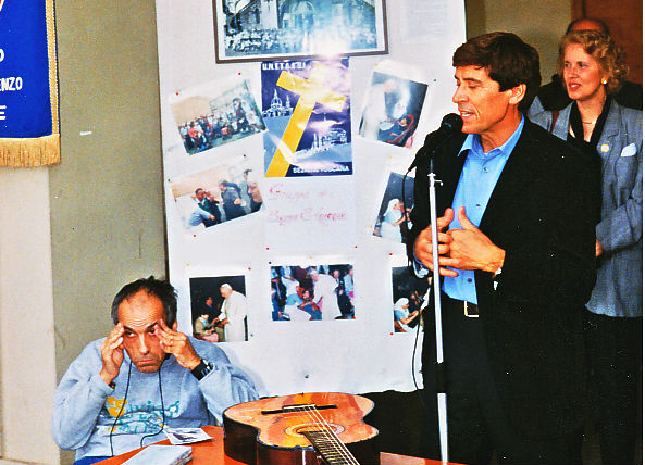 Gianni Morandi nel Mugello. Quel pomeriggio del 1999