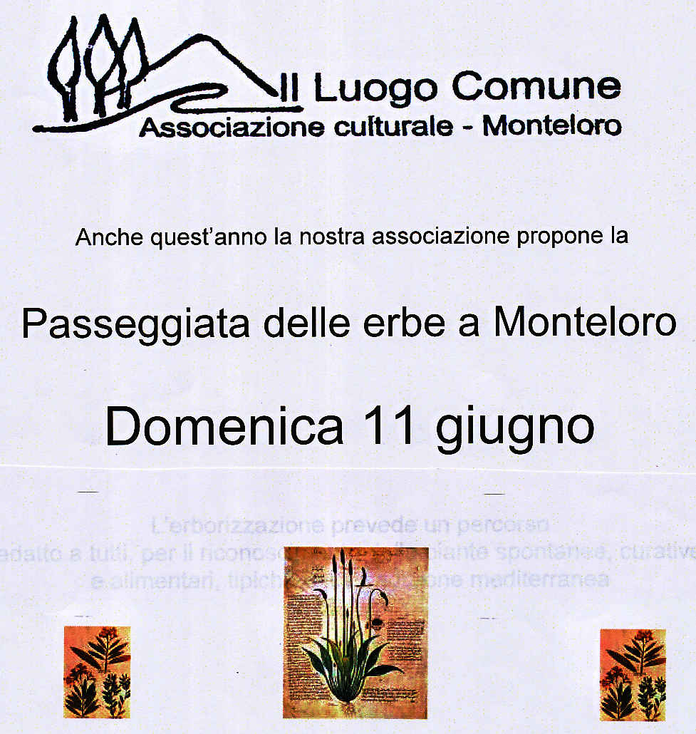 Passeggiate delle erbe a Monteloro. Info e orari