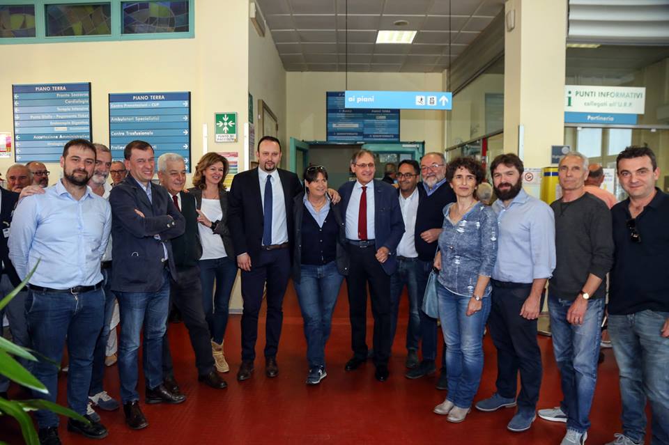 Pronto soccorso pediatrico, attivo da lunedì. Foto e cronaca dell'inaugurazione