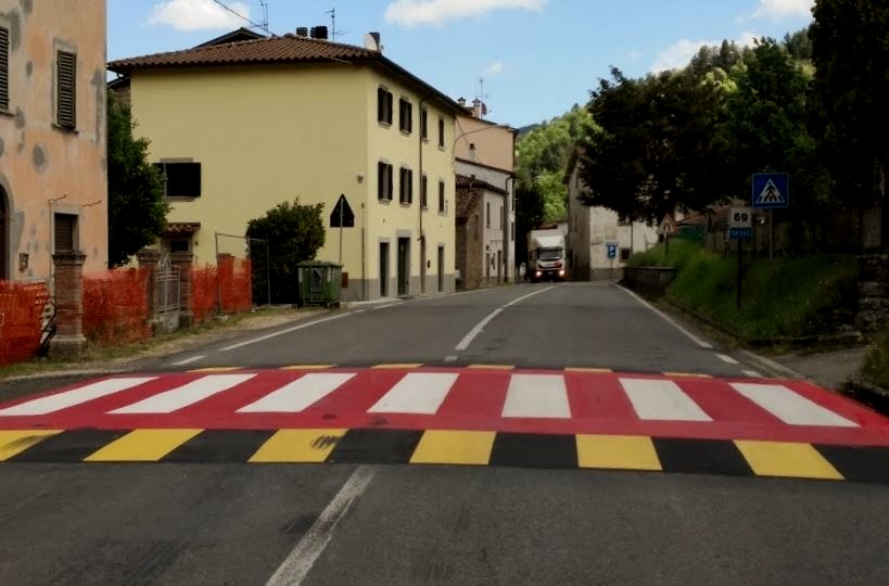 Strade più sicure. Interventi a Sant'Adriano (Marradi)