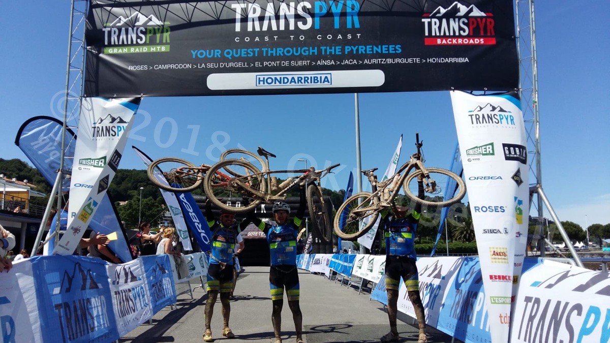 Extreme Bike Mugello arrivano sull'Atlantico. Finishers alla Transpyr Coast to coast