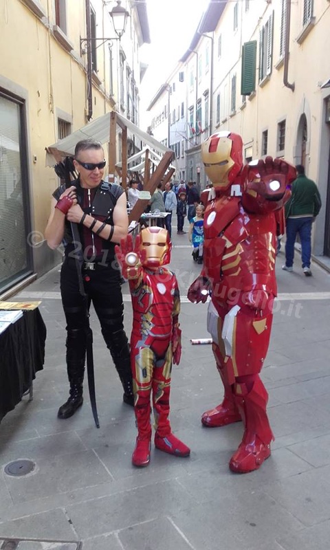 Mugello Comics: fotocronaca. Dal grande murales un'idea per Barberino