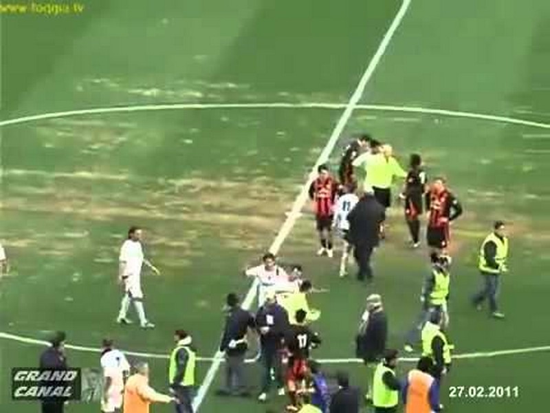 Pugno in campo, ci casca anche la Rufina. Avversario in ospedale negli Allievi B