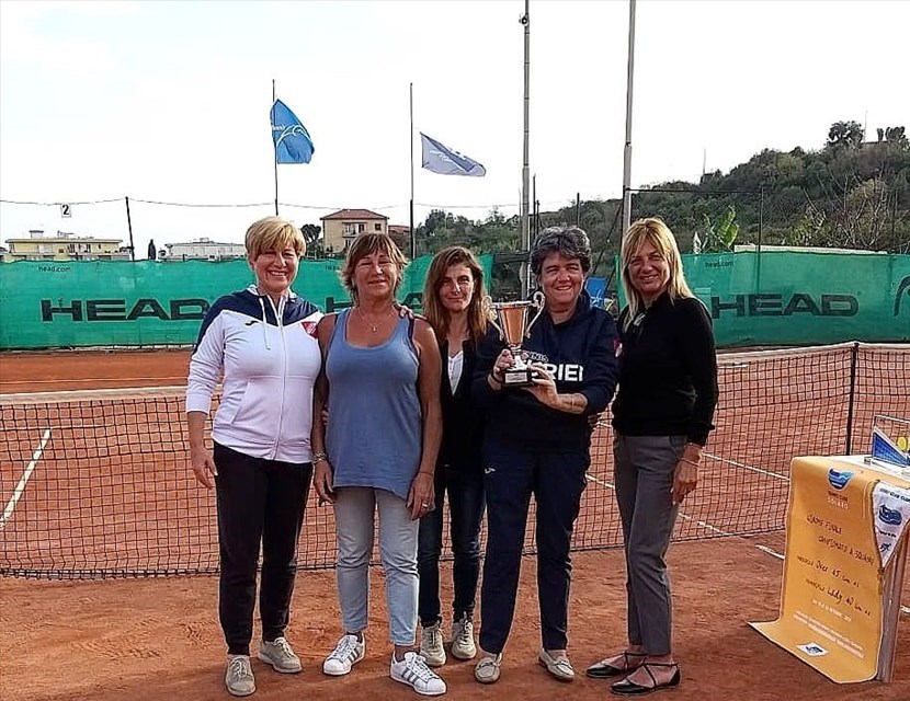 Tennis Curiel Pontassieve - podio campionato italiano