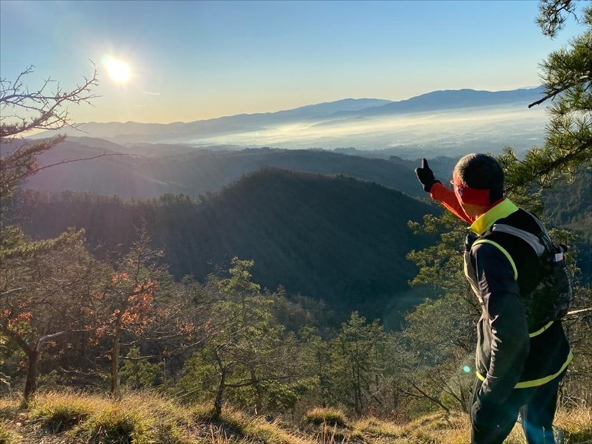 Trail running in Mugello