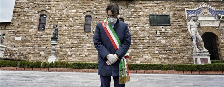 Nardella in piazza Signoria