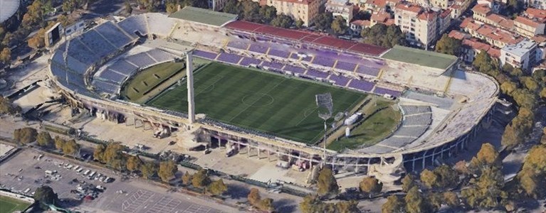 lo stadio Franchi