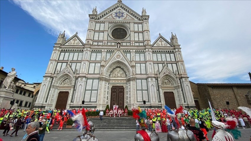 panoramica della piazza