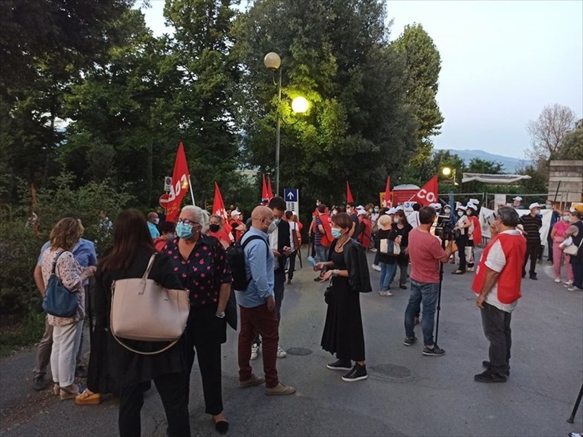 Manifestazione "Giù le mani dal Serristori" - 26 giugno 2020