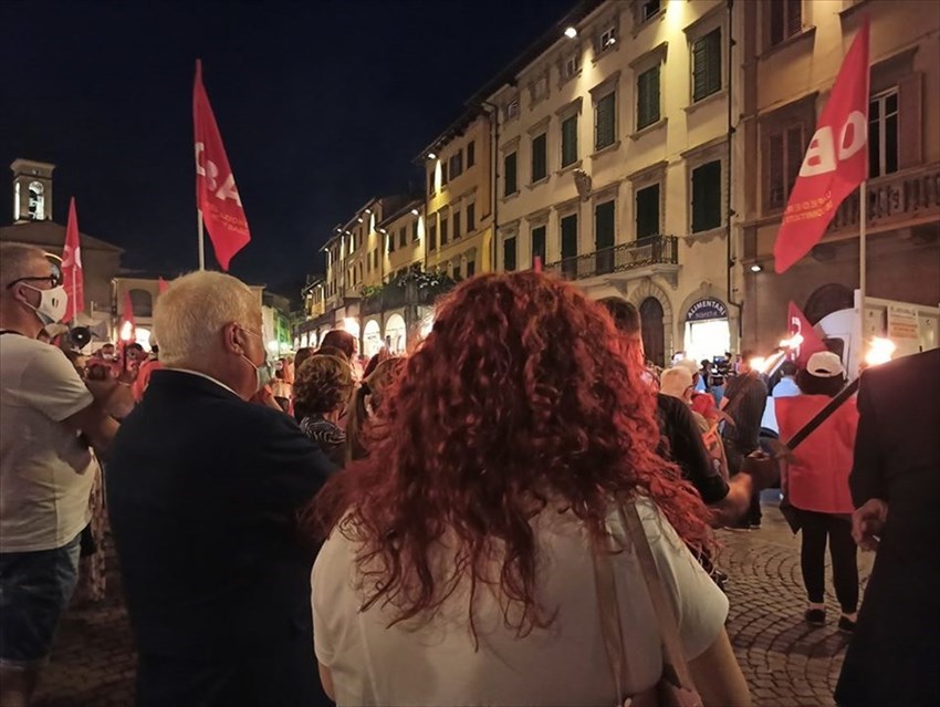 Manifestazione "Giù le mani dal Serristori" - 26 giugno 2020