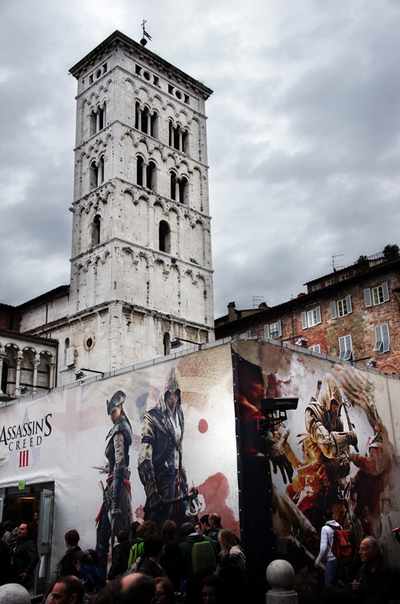 Lucca Comics vista da OK!Mugello