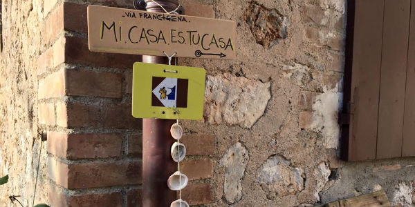 Via Francigena. "Mi casa es tu casa". Cronaca dell'undicesima tappa