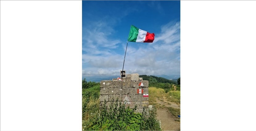 Il tricolore torna sulla vetta del Gazzaro. Che sia di buon auspicio