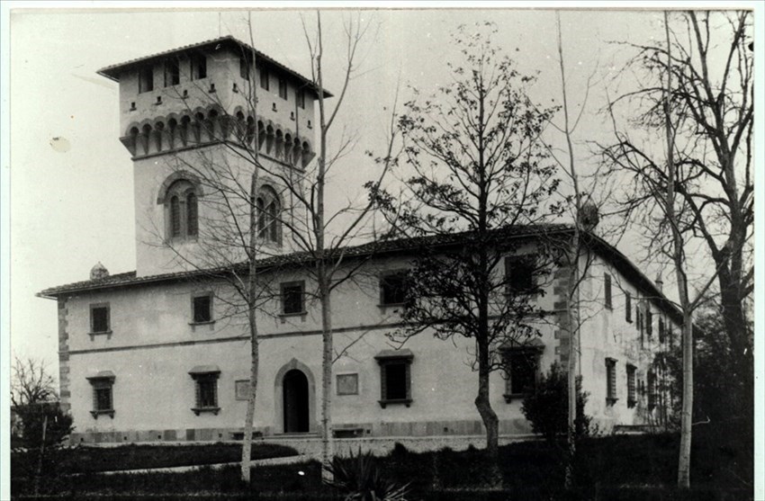 Villa Pecori Giraldi nel 1910. Foto 4